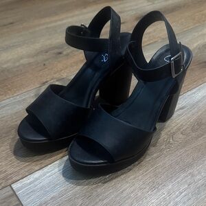 Elegant Black Women's Heels